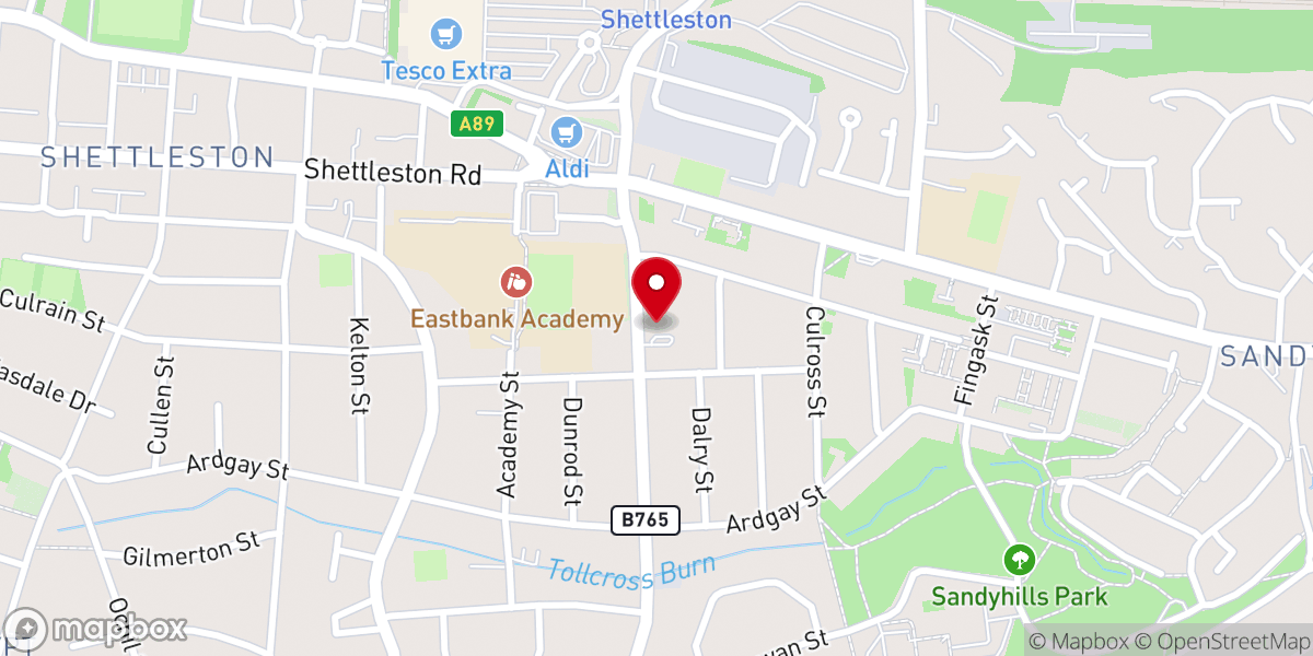 Map showing location of Deeper Life Bible Church
