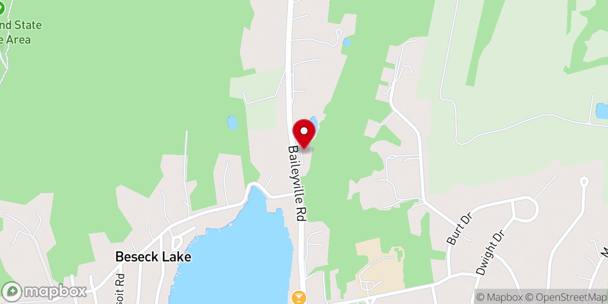 Map showing location of Perrotti's Country Barn