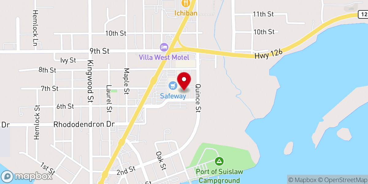 Map showing location of Florence Events Center