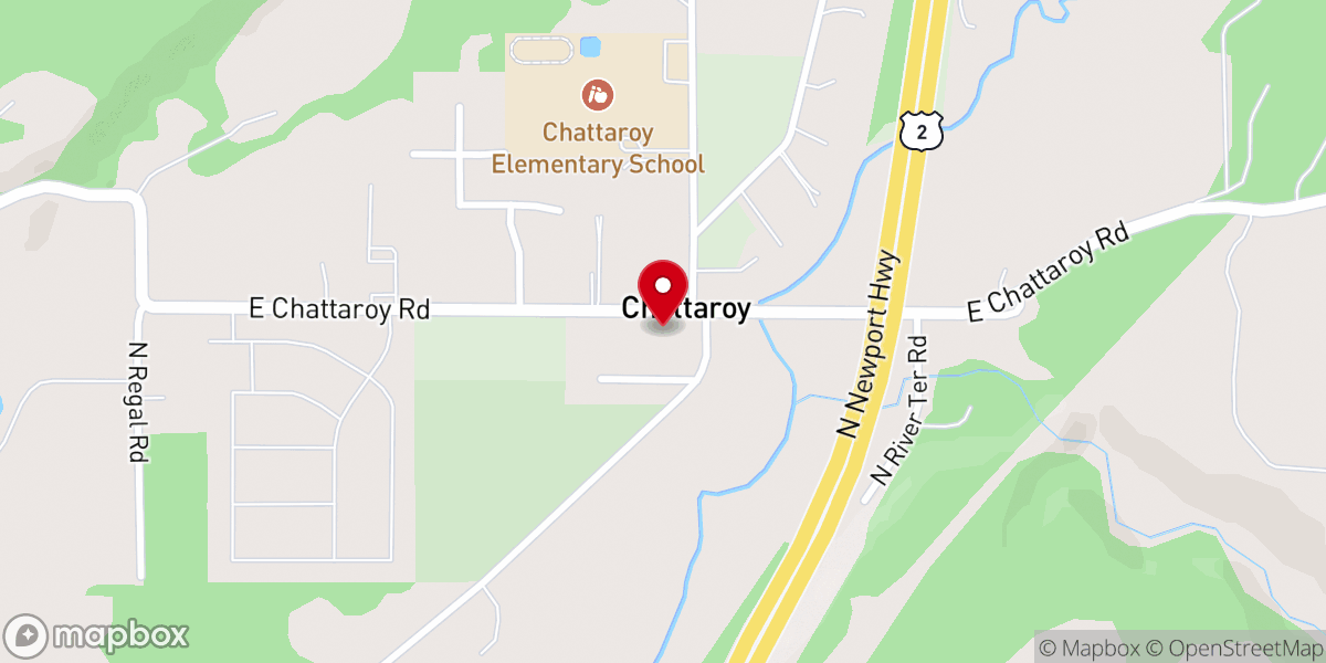 Map showing location of United States Postal Service