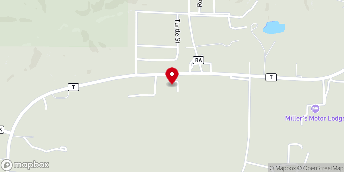 Map showing location of Shepherd's Fold Ministry