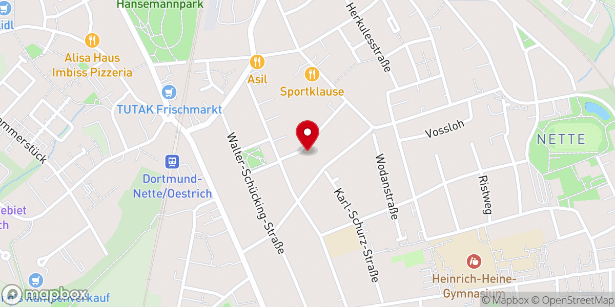 Map showing location of Katholische Kirche St. Josef, Nette