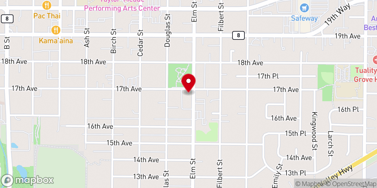 Map showing location of St Vincent De Paul