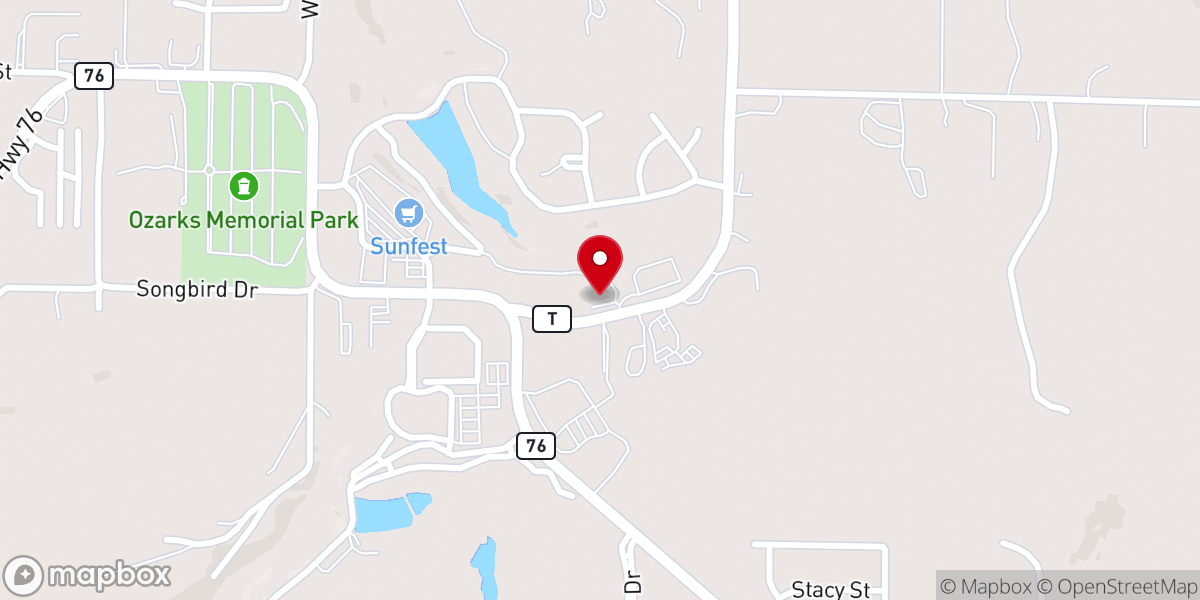 Map showing location of St. Joseph Anglican Church