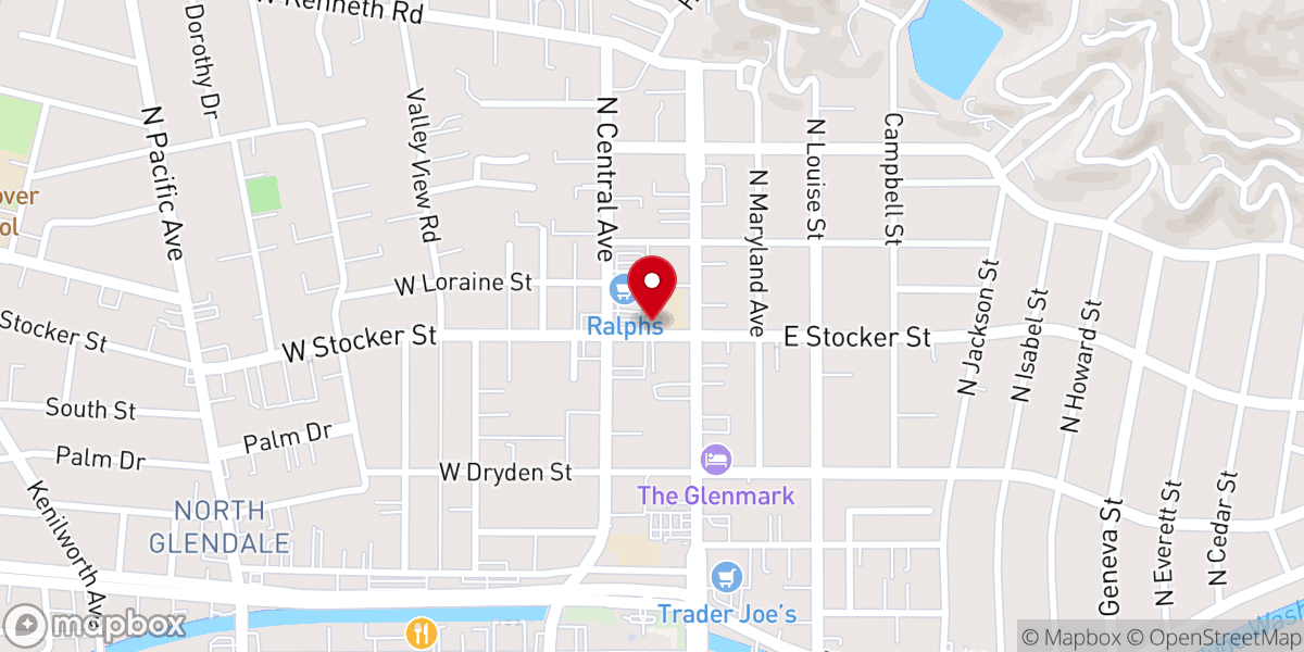 Map showing location of Salem Lutheran Church and School