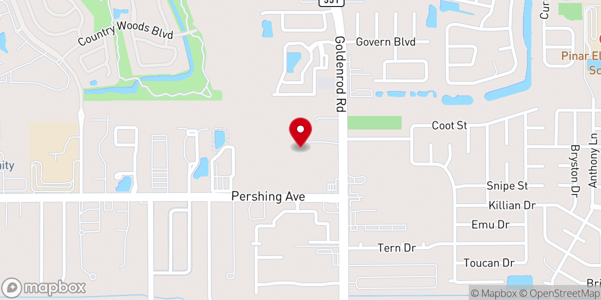 Map showing location of Living Stone Community Church