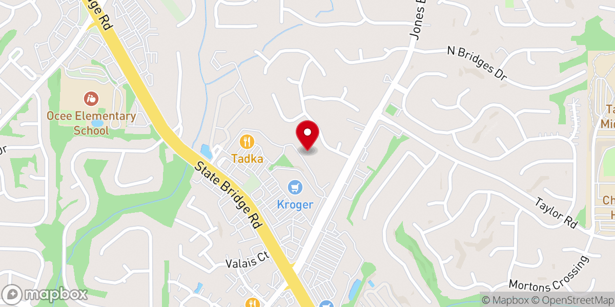 Map showing location of Elevate Church
