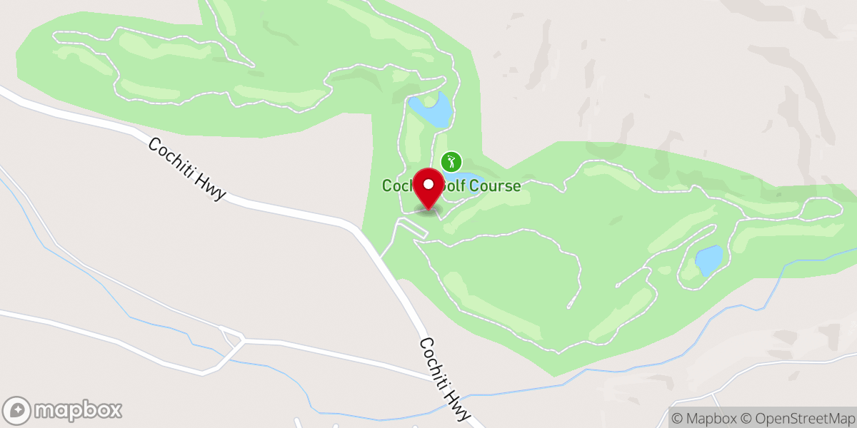 Map showing location of Cochiti Community Development Corporation