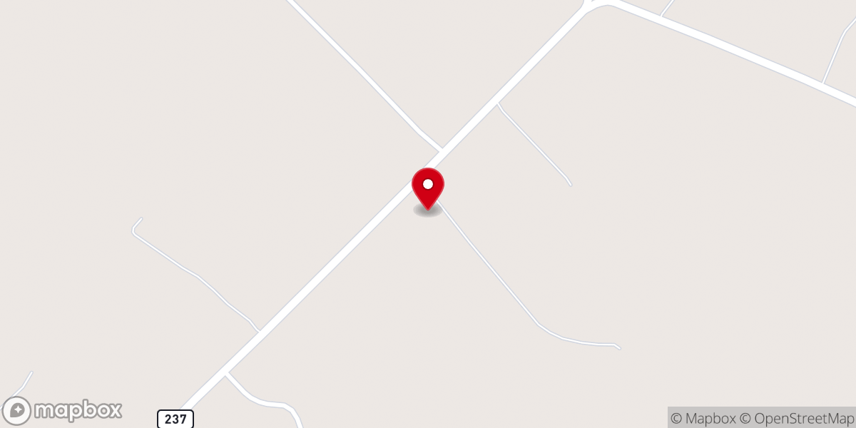 Map showing location of Christ the King Lutheran Church (LCMS)