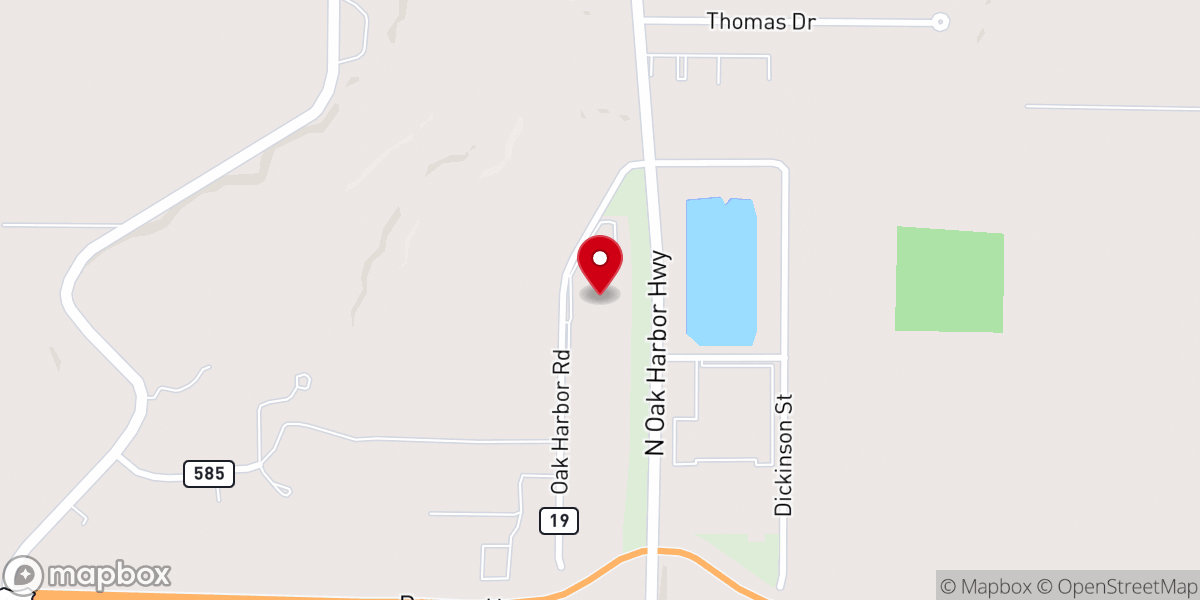 Map showing location of VICTORY CHURCH FREMONT