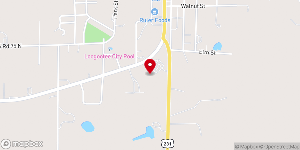 Map showing location of Redemption Christian church