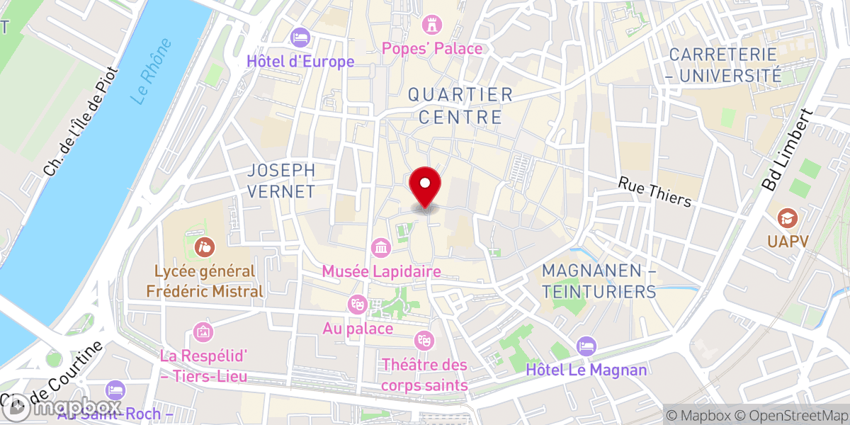 Map showing location of Place St Didier