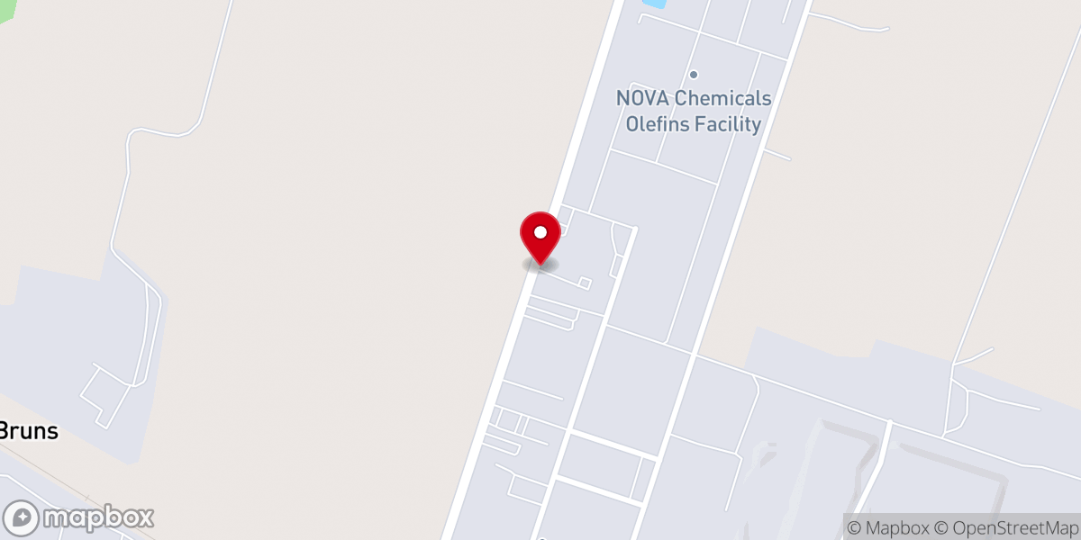 Map showing location of NOVA Chemicals Olefins