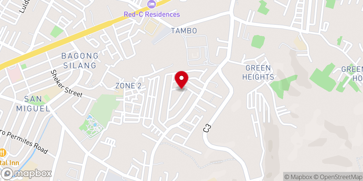 Map showing location of Immaculate Concepcion Chapel
