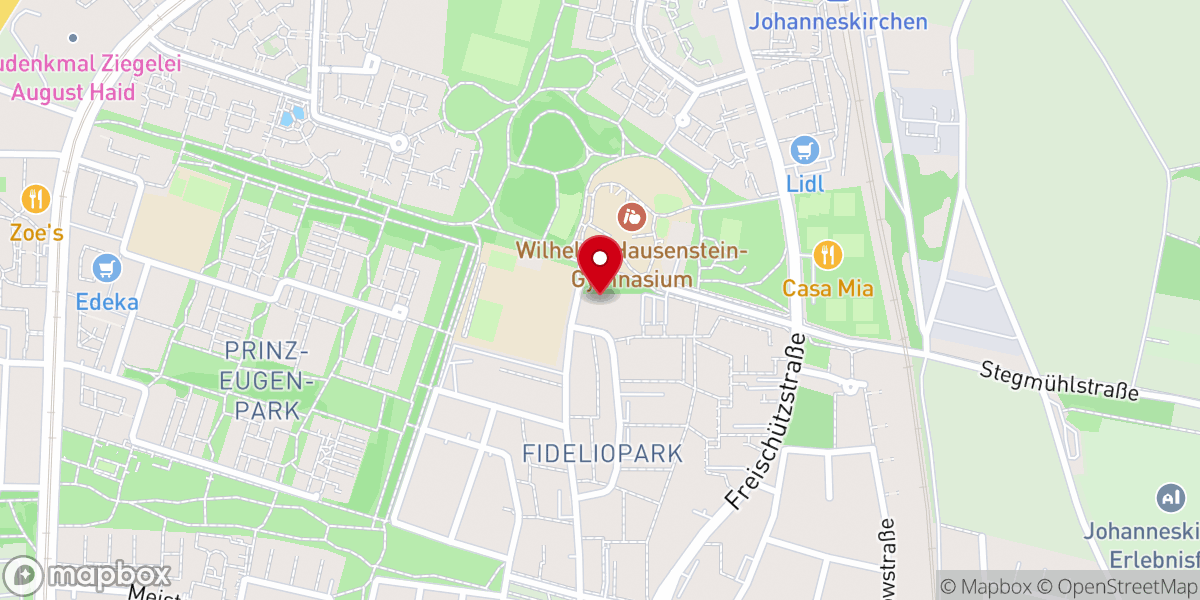 Map showing location of Russische Orthodoxe Kirche Auferstehungs-Gemeinde Dachau München