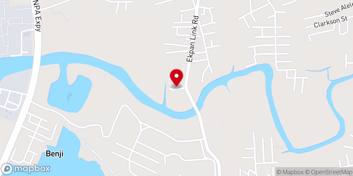Map showing location of FOUR SQUARE GOSPEL CHURCH