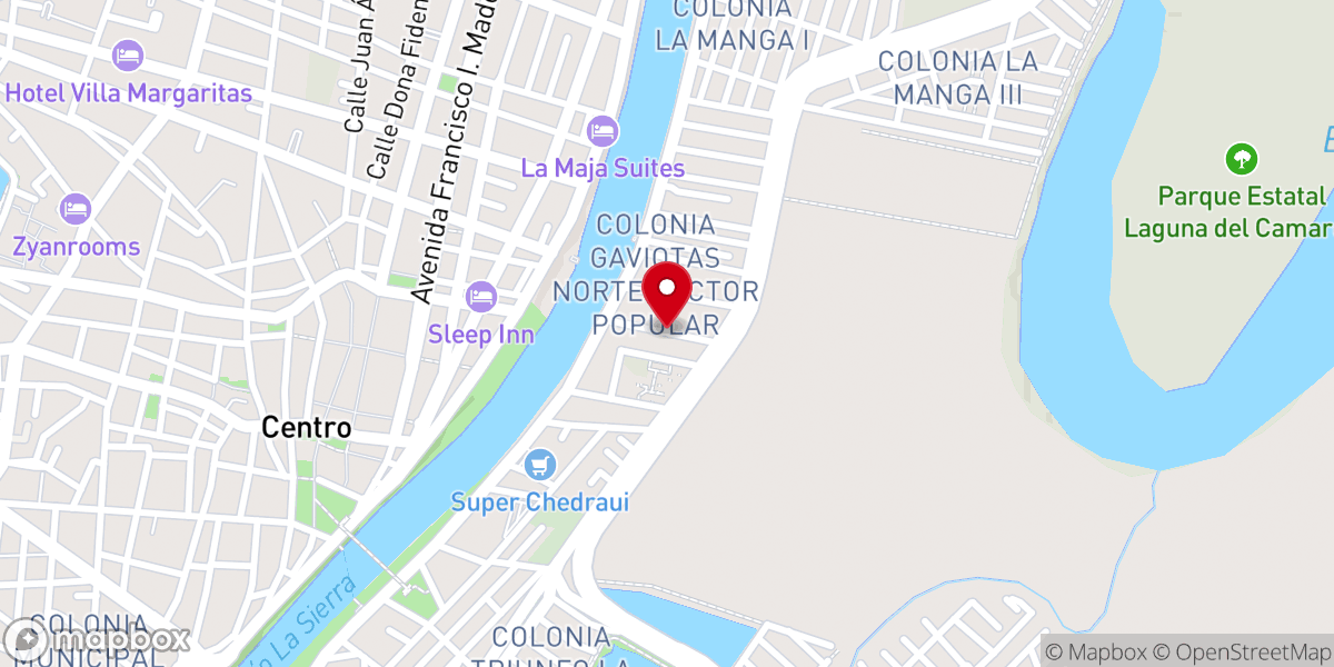 Map showing location of TEMPLO ESPIRITUAL SANTISIMA TRINIDAD