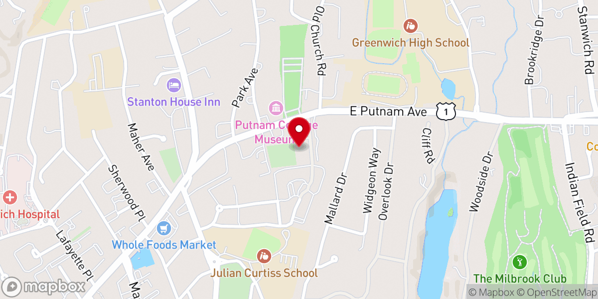 Map showing location of Christ Church Preschool