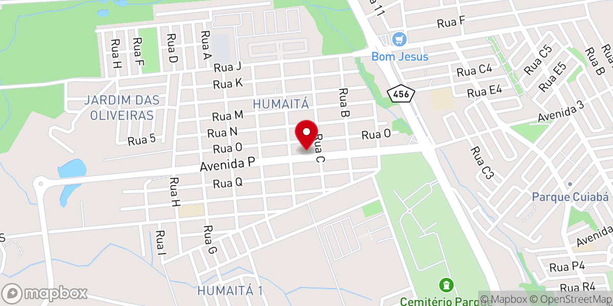 Map showing location of ASSEMBLEIA DE DEUS - PARQUE ATALAIA