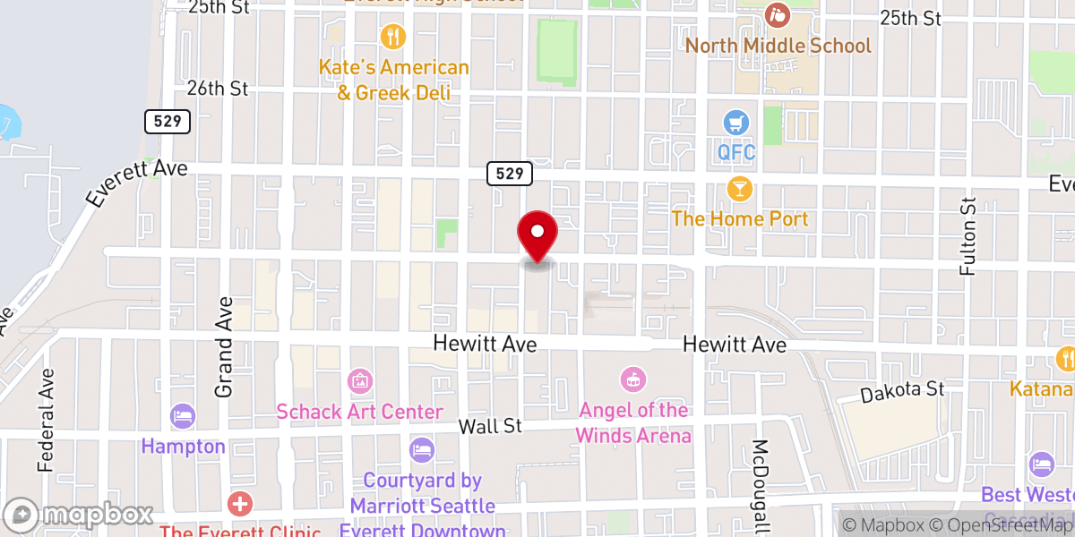 Map showing location of Gospel Light Church
