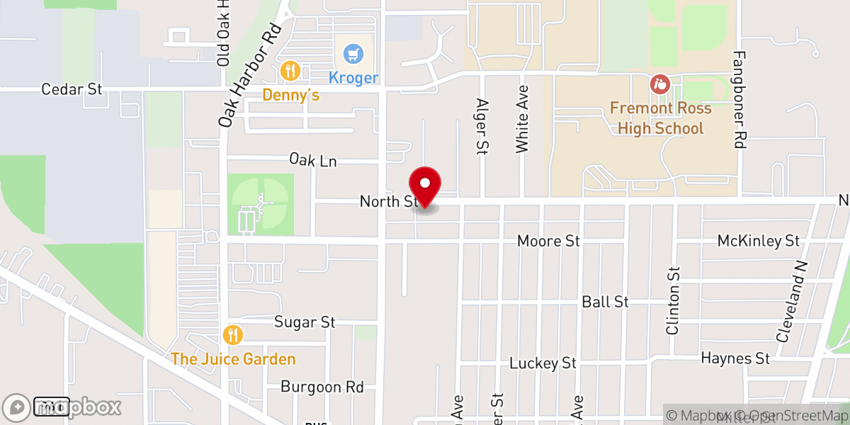 Map showing location of Church of Christ of Apostolic