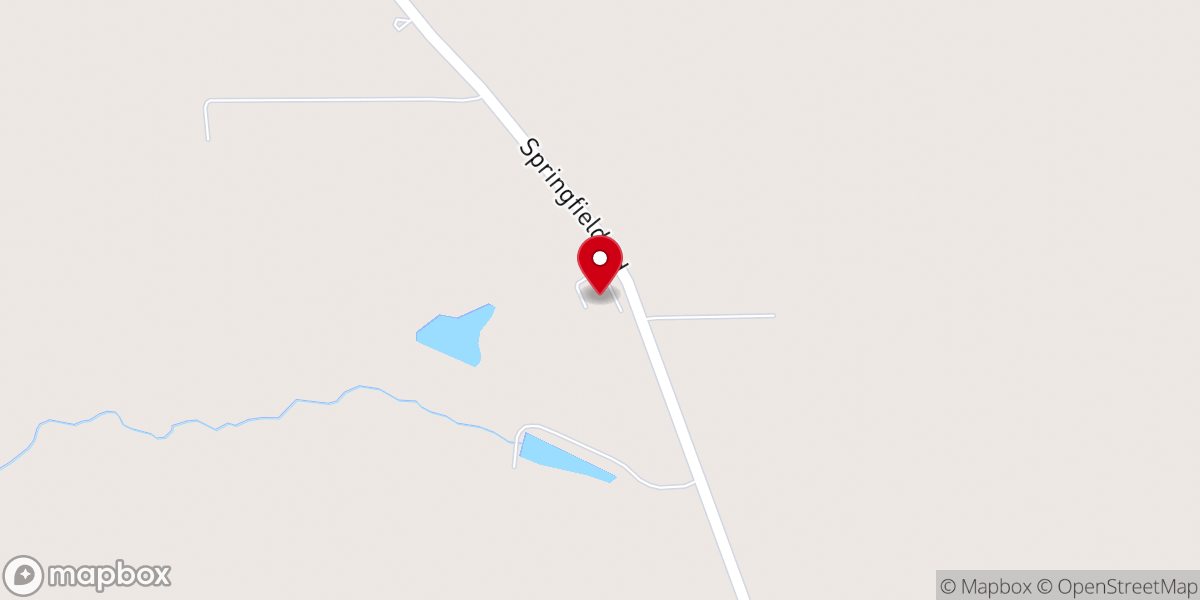 Map showing location of Victorious Life Evangelical