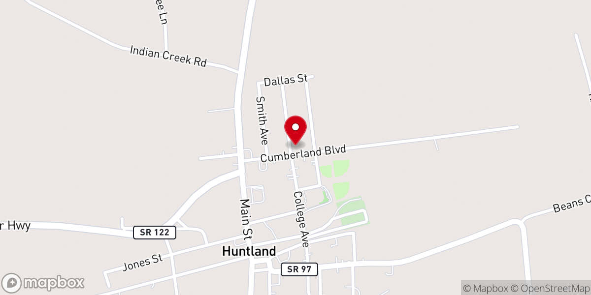 Map showing location of Ministerio de jesucristo alfa y omega