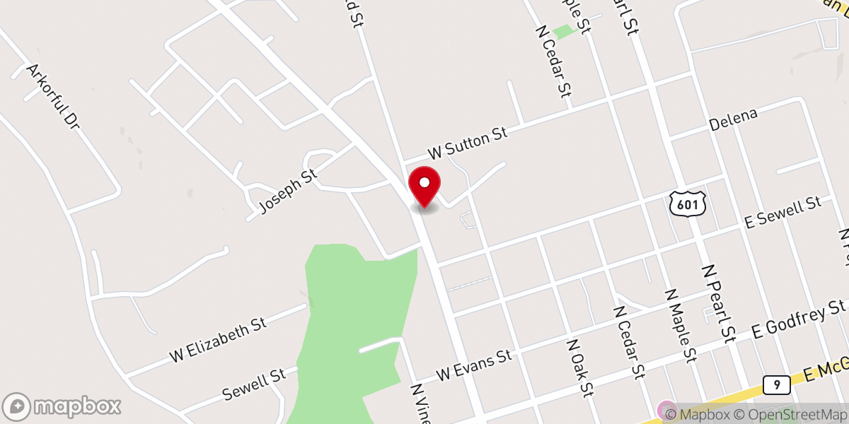 Map showing location of Safe Word Ministries