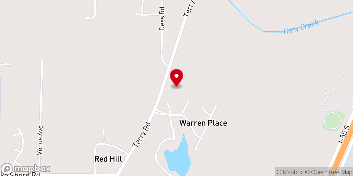 Map showing location of Elton Woods Church of God
