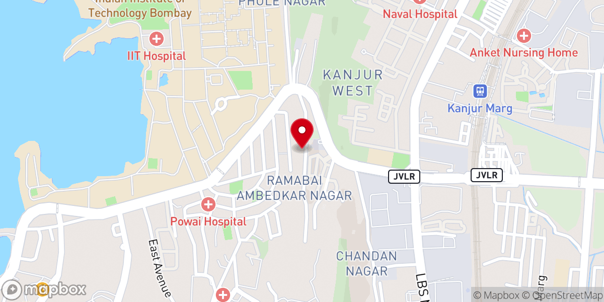 Map showing location of St. Joseph’s Forane Church