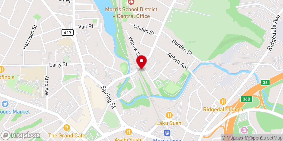 Map showing location of Verrilli's