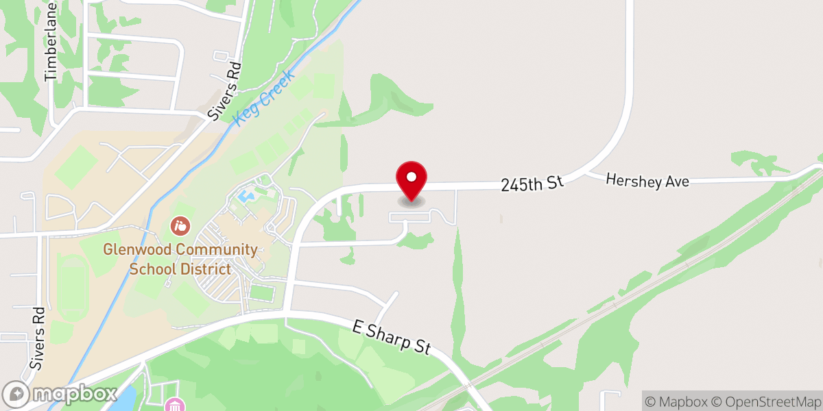 Map showing location of Our Lady of the Holy Rosary Church