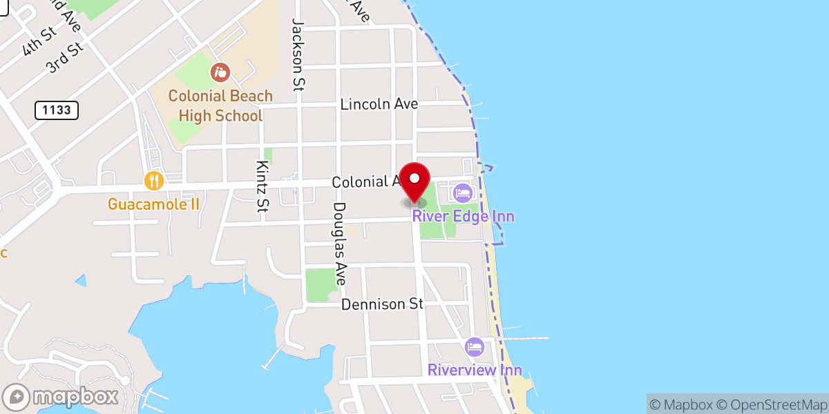 Map showing location of Saint Mary's Episcopal Church - Food Distribution Center