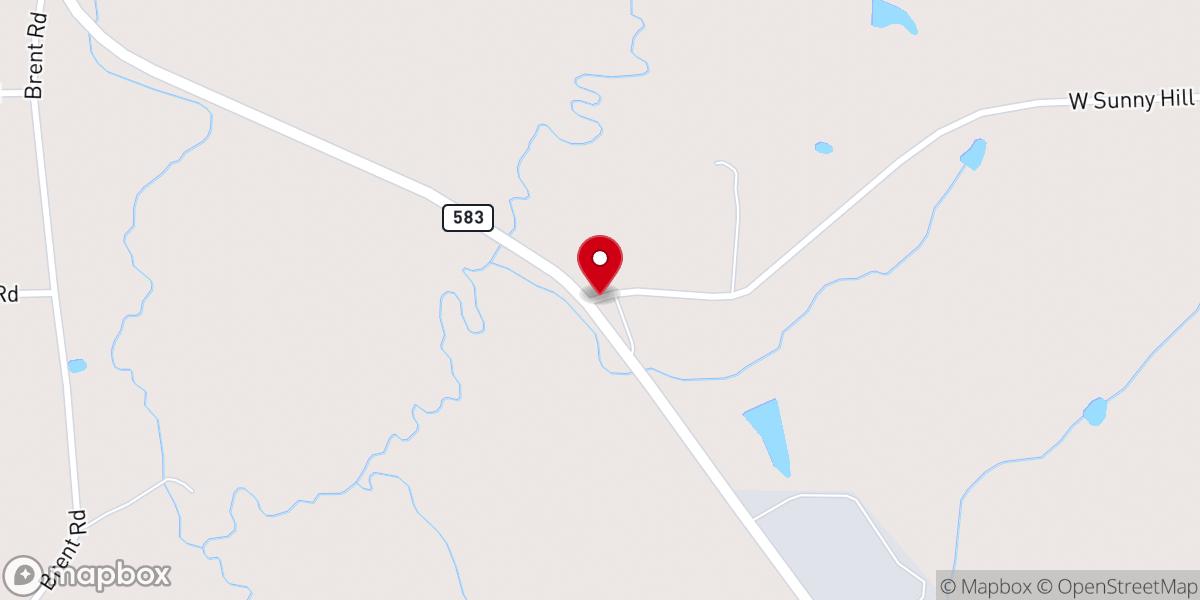 Map showing location of West Sunny Hill MBC
