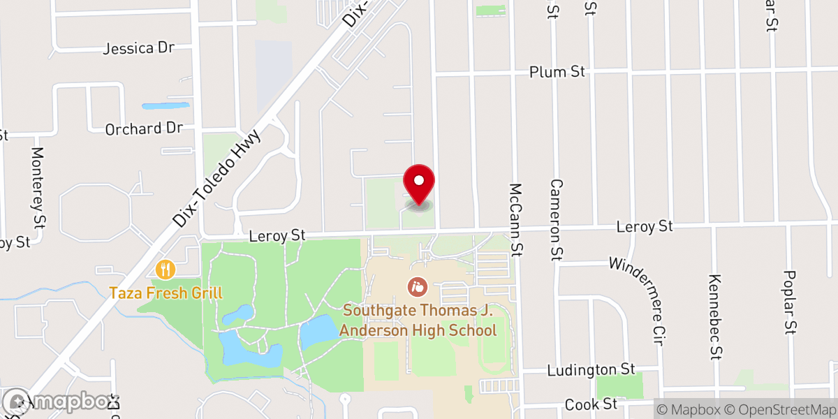 Map showing location of Redeeming Grace Church