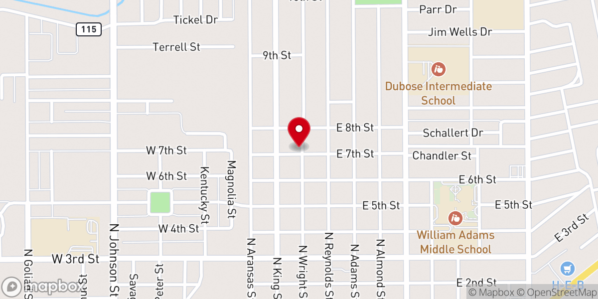 Map showing location of Alice Church Of Truth And Spirit (Acts)