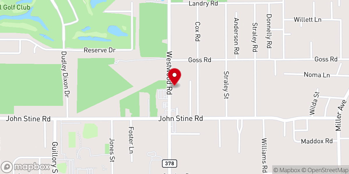 Map showing location of St. John the Divine Christian Orthodox Church