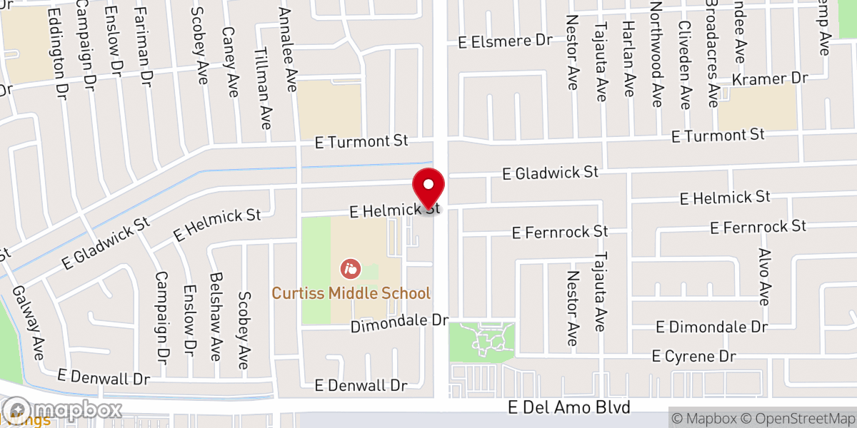 Map showing location of First Lutheran Church