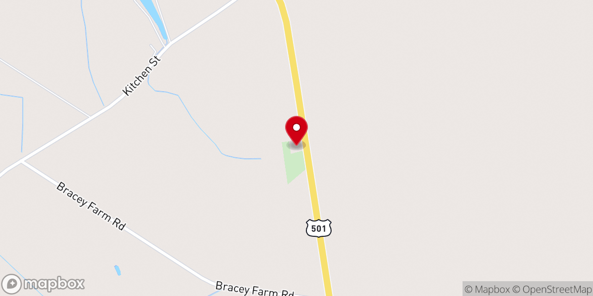 Map showing location of Mt Pelier Presbyterian Church