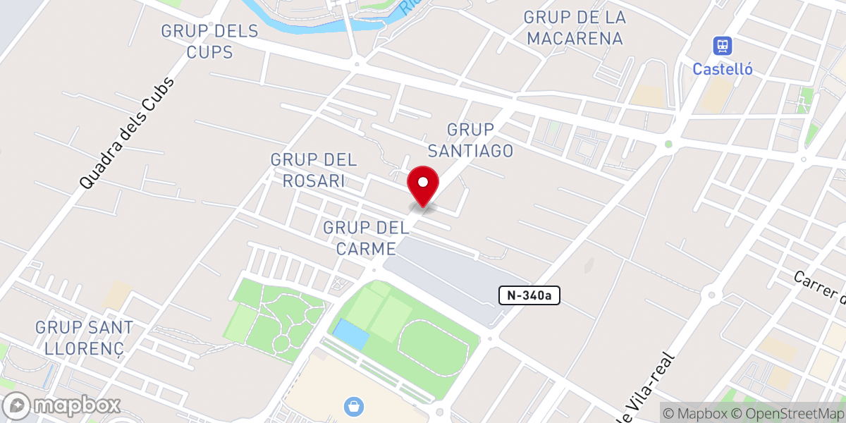 Map showing location of IGLESIA EVANGELICA VIDA NUEVA