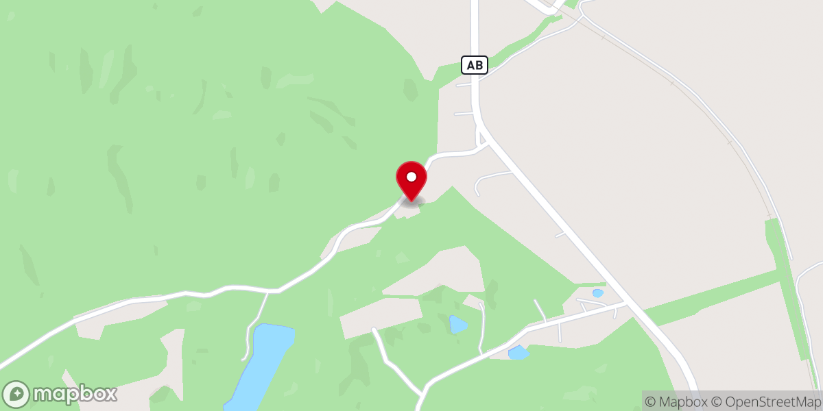 Map showing location of Beech Grove General Baptist Church