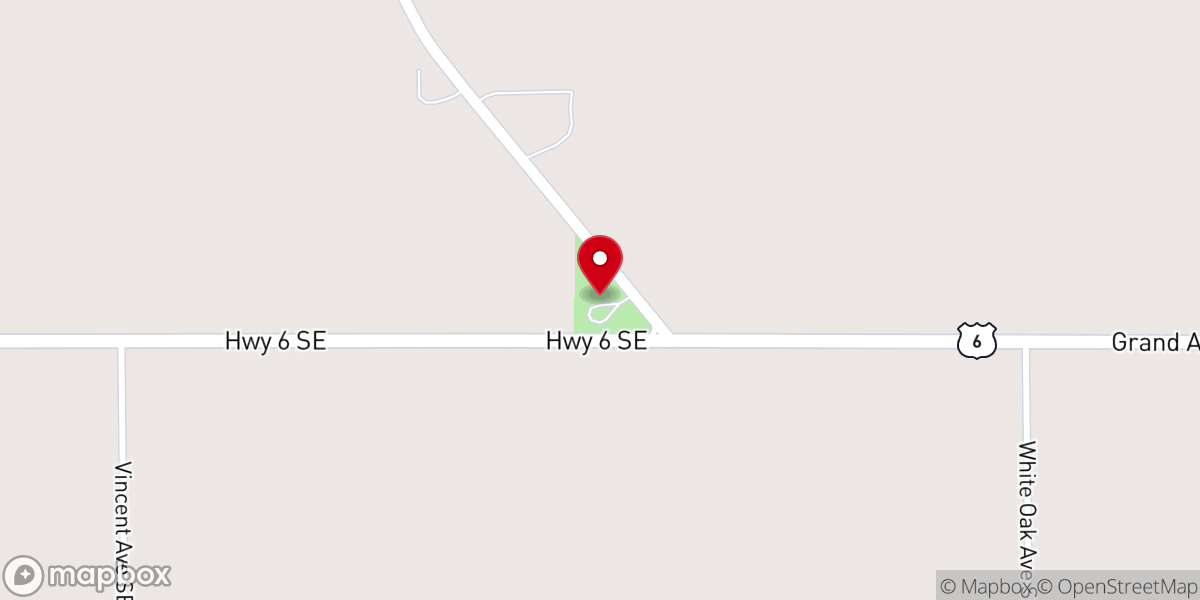 Map showing location of Scott Church Park