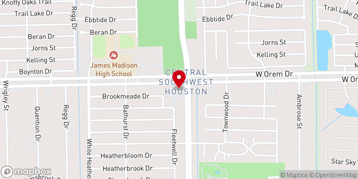 Map showing location of Lily of the Valley Church of God in Christ