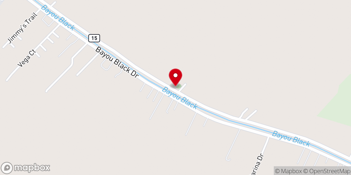 Map showing location of Beulah Church