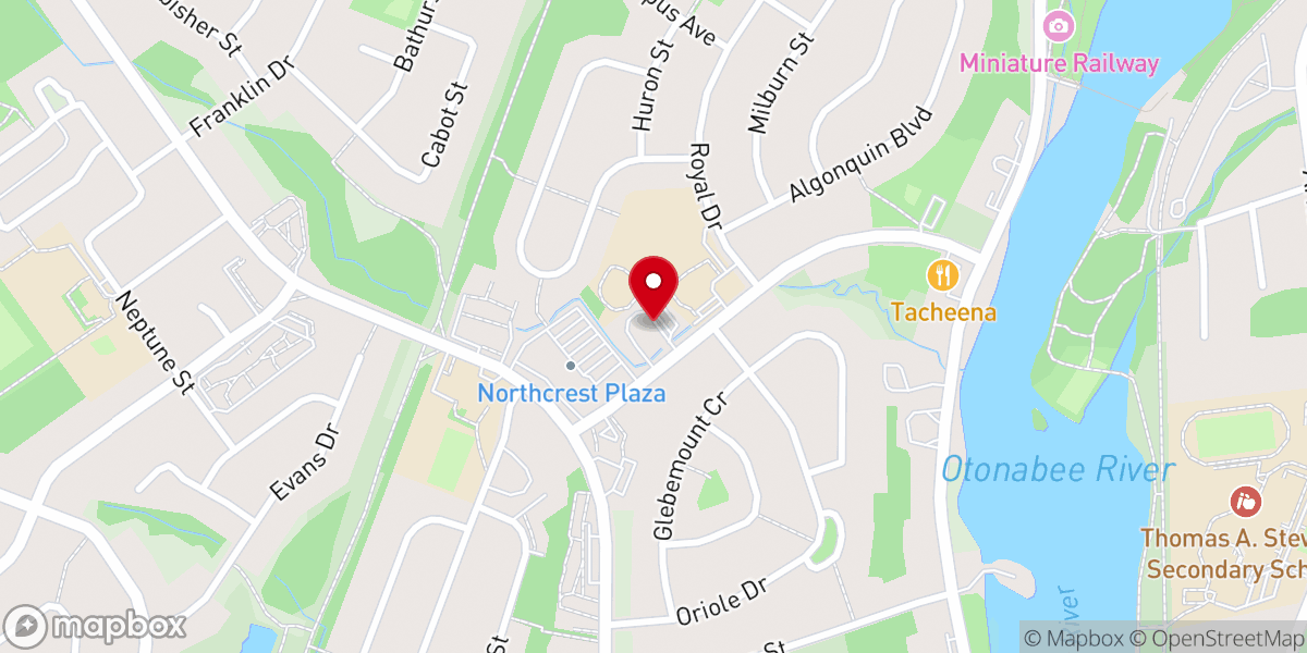 Map showing location of THE REST PLACE MINISTRIES, PETERBOROUGH
