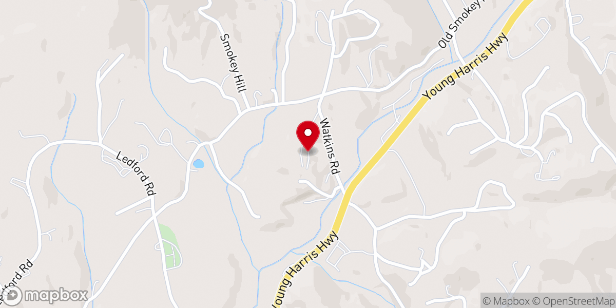 Map showing location of Blairsville SDA Church