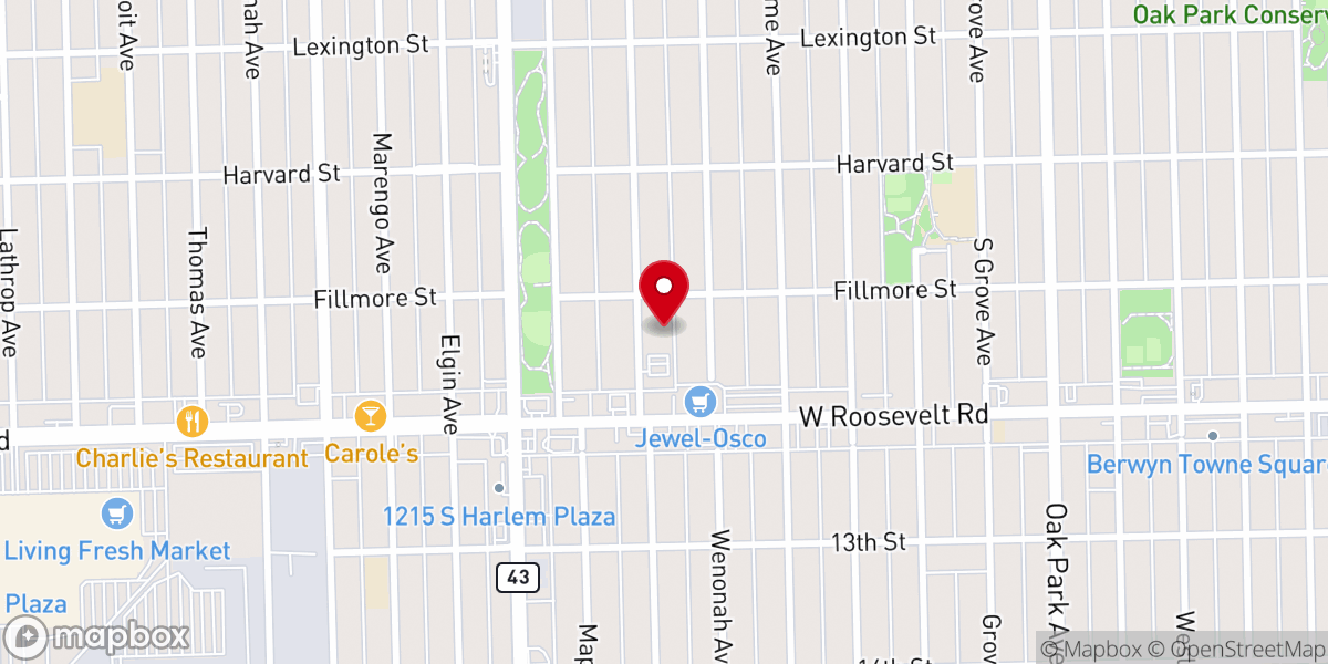 Map showing location of West Central SDA Church