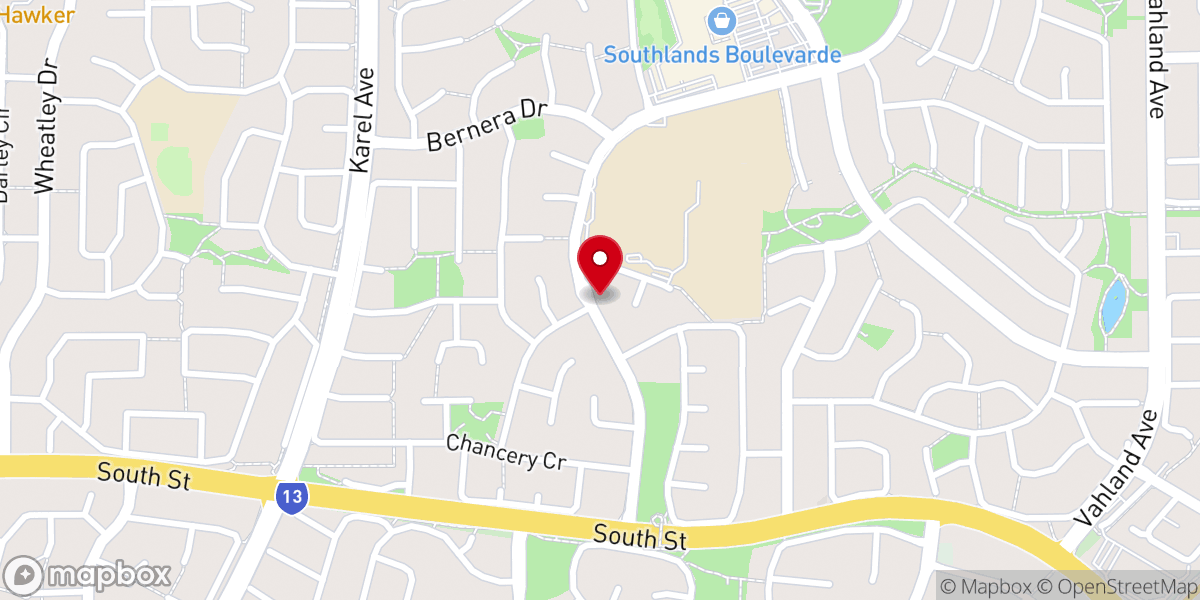 Map showing location of St John & St Paul Catholic Parish Willetton