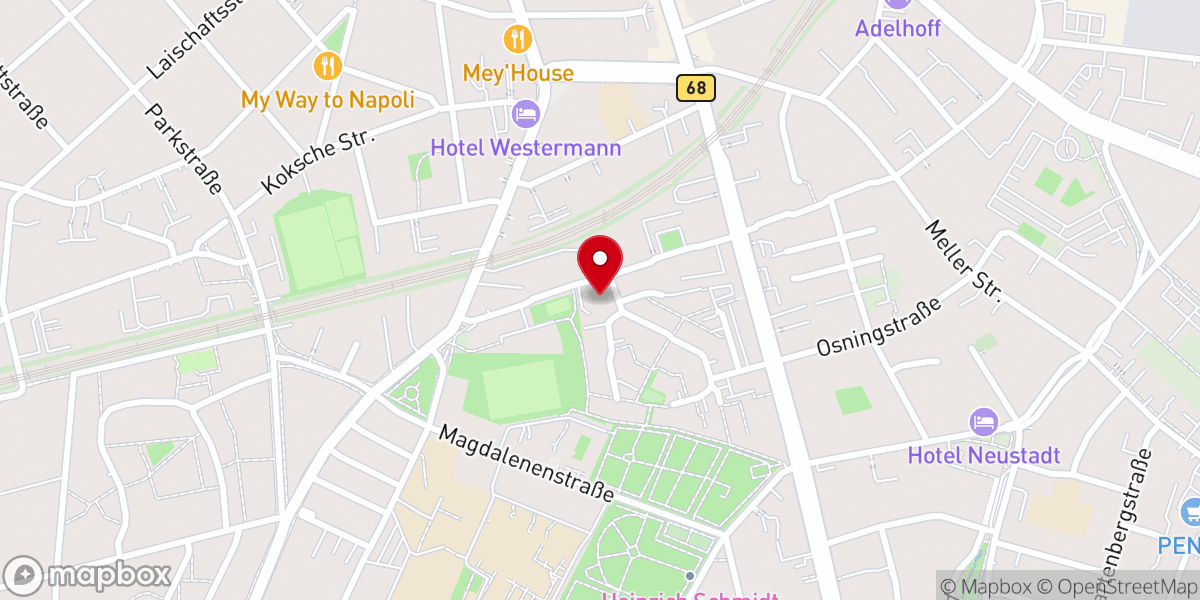 Map showing location of Kirche Jesu Christi der Heiligen der Letzten Tage