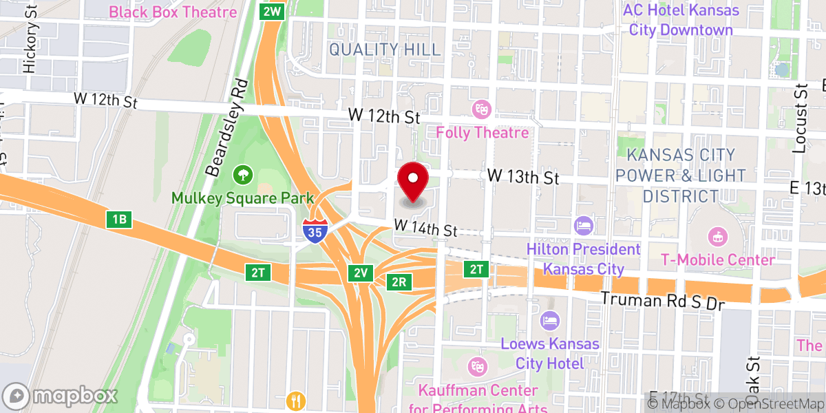 Map showing location of Grace & Holy Trinity Cathedral